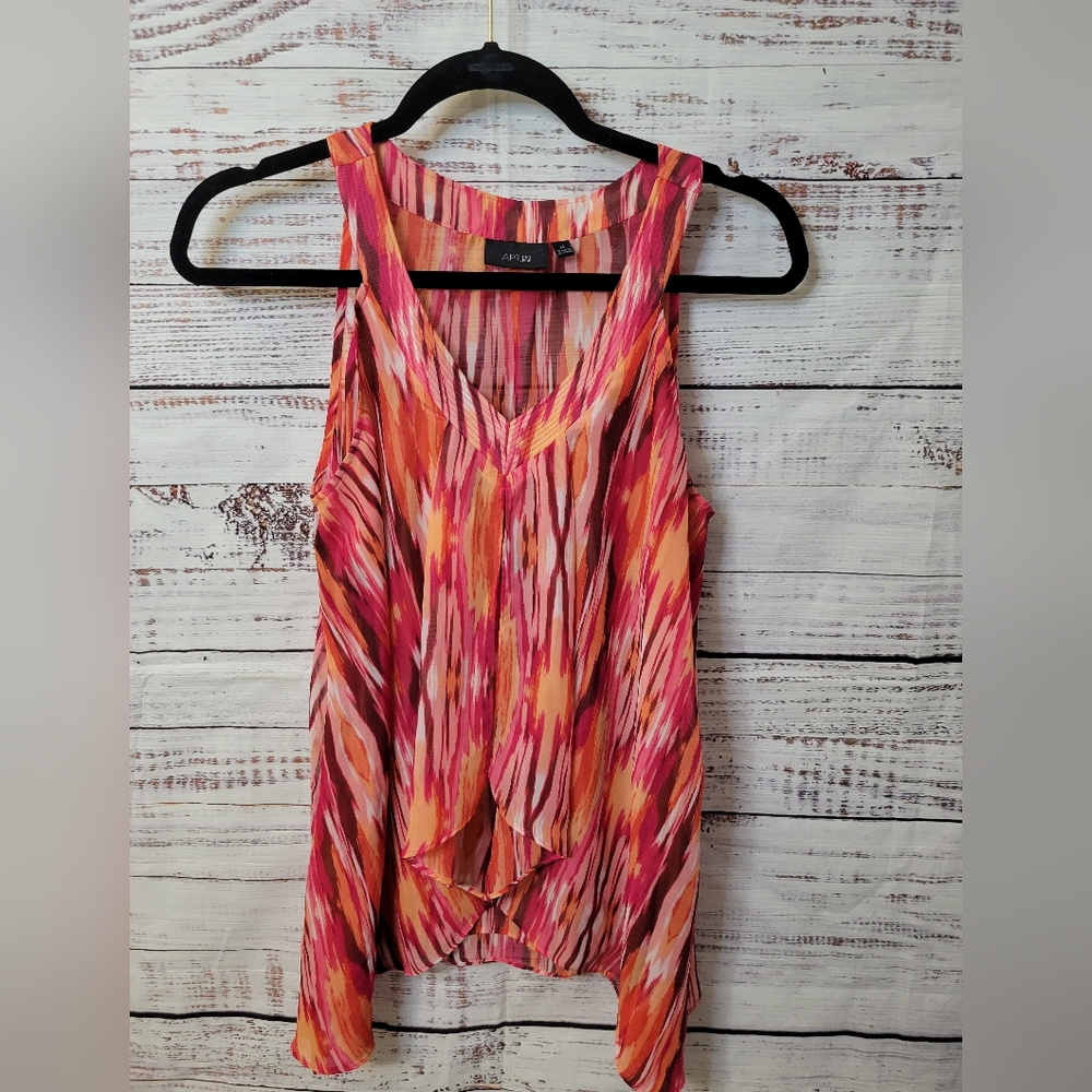 Apt.9 M Sheer Sleveless Blouse